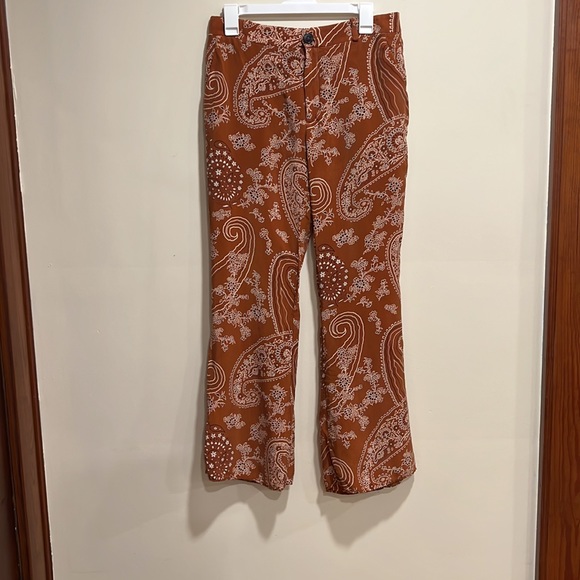 Zara printed flares pants - Picture 4 of 5